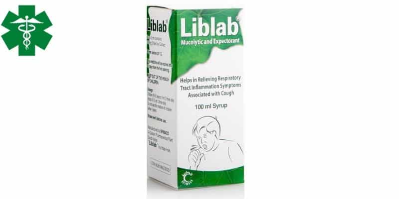 لبلاب Liblab شراب لعلاج نزلات البرد والسعال والكحة 